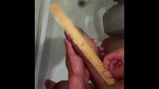 Dre Measures Half Horse Cock