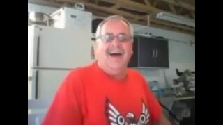 Dancing Daddy Bear Flashes His Big Cock on Webcam