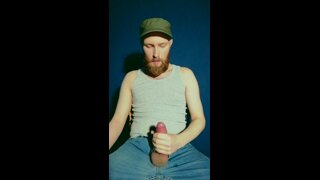 Dirty Drooling Daddy Piss & Cum Wank