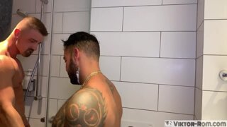 Meeting in the shower