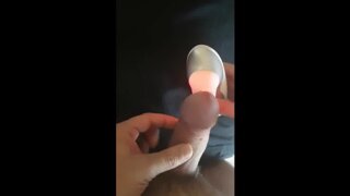 Big-Cock Man's Intense Orgasm Moaning with Sex-Toy