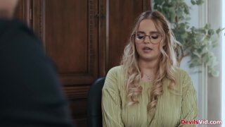 Helpless employee fucked by boss and HR
